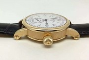  CHRONOSWISS 瑞宝 二问报时 18k玫瑰金表壳 仿瓷表盘 自动机械机芯 未使用品 全套附件齐全  