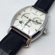 江诗丹顿｜Vacheron Constantin 新款马耳他系列47400 18K白金 折叠扣 自动机械 动力储存、日期、GMT、昼夜指示功能  