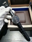 芝柏 Girard-Perregaux 49535-53-651-BK6A 18K白金 40mm 男士自动机械腕表 未使用全套 针扣皮带 