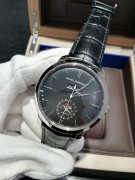 芝柏 Girard-Perregaux 49535-53-651-BK6A 18K白金 40mm 男士自动机械腕表 未使用全套 针扣皮带 