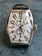 法兰克穆勒 FRANCK MULLER 二手95新18K白金5850三地时   