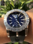 罗杰杜彼 ROGER DUBUIS 表径46mm 新款98新 全套附件  