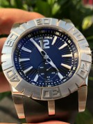 罗杰杜彼 ROGER DUBUIS 表径46mm 新款98新 全套附件  