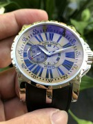 Roger Dubuis 罗杰杜彼 王者系列 PT950铂金珍珠砣自动机械表