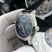 Patek Philippe 百达翡丽超级复杂功能系列5327G白金蓝面万年历 完美品相单表2017年巴塞尔表展最新款