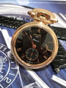 BOVET 播威 始于1822年  18K玫瑰金    表带通过蓝宝石按钮可以任意拆卸 上手贵气精致  