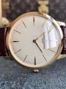 Vacheron Constantin江诗丹顿 18K黄金热门款传承81180 简单之美 让整个表盘搭配和谐之美 