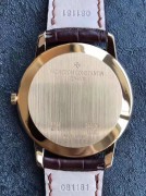 Vacheron Constantin江诗丹顿 18K黄金热门款传承81180 简单之美 让整个表盘搭配和谐之美 