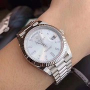 Rolex 劳力士 新款星期日志型228239型  条钻刻度 整表白金材质 3255还是很顶级的 全套附件 