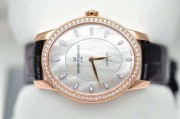 芝柏 Girard-Perregaux CATSEYE系列原镶钻自动机械女表80493D52，盒证齐全未使用