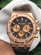 Audemars Piglet 爱彼 皇家橡树系列26331OR.OO.D821CR.01【热炒款】玫瑰金 男士 表径41mm 