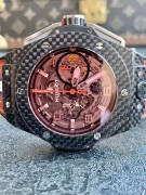 宇舶 HUBLOT 法拉利 碳纤维 401.QX.0123.VR 新款HUB 1242 Unico机械机芯