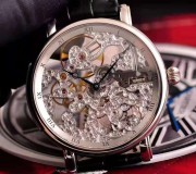 雅典Ulysse Nardin MAXI镂空表 手动机械男表，表径：45MM