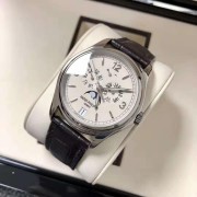 19年国行全套 百达翡丽白金-5146G，表径39mm。全套附件少保卡