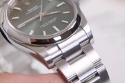 Rolex 劳力士114200蚝式恒动，橄榄绿，乱码单表，34mm表径，小手腕和女生佩戴都合适