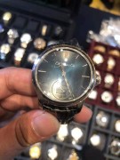 亨利慕时 白金款  渐变蓝  39mm 宾利合作款