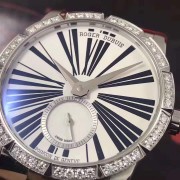 罗杰杜彼 Roger Dubuis RDDBEX0453王者系列，女表，精钢材质，原镶钻圈  大全套