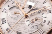 盒证齐全2019年9月卡 宝玑 BREGUET 5547BR 航海系列玫瑰金99新试戴 附件齐全，保修书