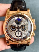 Roger Dubuis罗杰杜彼   45MM表盘  18K玫瑰金RD折叠扣