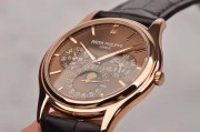 百达翡丽Patek Philippe 超级复杂功能时计系列万年历月相 型号：5140R-001  