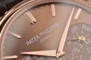 百达翡丽Patek Philippe 超级复杂功能时计系列万年历月相 型号：5140R-001  