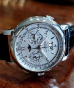 PT950铂金 A. Lange 朗格萨克森系列410.025   45颗粒宝石，多达556个零件  盒子。