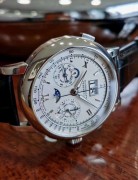 PT950铂金 A. Lange 朗格萨克森系列410.025   45颗粒宝石，多达556个零件  盒子。