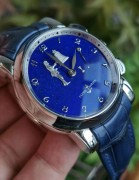 PT950铂金-青金石 Ulysse Nardin 雅典 6109-103/E3敲钟人 自鸣  附件：全套附件