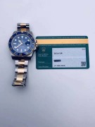 劳力士Rolex 潜航者型116613LB间黄金蓝色水鬼，2020年全套全长好价