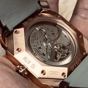 尊达大师陀飞轮 、玫瑰金单表，表盘42.5mm，极品好价