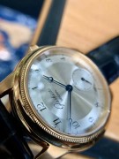 18K金 格拉苏蒂 原創Glashutte 參議員 經典1845殼型  附件如圖 盒證齊全