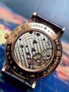 18k玫瑰金 朗格215.032 A. Lange 37mm 手动机械 超好品