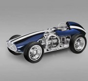 L’épée MB&F 1839 法国独立制表师  60年代的F1赛车坐钟 限定100台