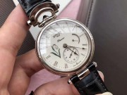 播威BOVET 1822  Amadeo Fleurier 男士自动机械 43毫米表径 18K白金材质 有盒子说明书 