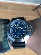 PAM00307 Luminor 1950 Submersible Depth Gauge专业潜水深度计腕表限量款