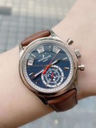 PATEK PHILIPPE  复杂功能时计系列5960/01G-001    自动机械  18k白金材质  40.5mm    深蓝色表盘  条钉、夜光涂层时标刻度显示