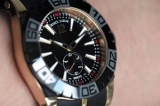 罗杰杜彼 ROGER DUBUIS  18K玫瑰金 46mm表径  陶瓷圈  300米防水  全套附件 