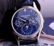 Patek Philippe 百达翡丽5140P-001 万年历 成色98新    双P印记，附件：2014年全套，双底盖