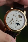 朗格 LANGE 1号系列109.032 18k玫瑰金材质 手动机械 38.5mm  2011年全套 专柜售价332000 现货好价