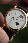 朗格 LANGE 1号系列109.032 18k玫瑰金材质 手动机械 38.5mm  2011年全套 专柜售价332000 现货好价