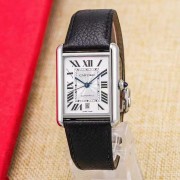 卡地亚/Cartier Tank Must 坦克腕表 WSTA0040 自动机芯 精钢 超大号，2021年11月购买，延保8年，专柜价38500，现在好价16999