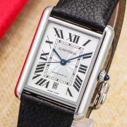 卡地亚/Cartier Tank Must 坦克腕表 WSTA0040 自动机芯 精钢 超大号，2021年11月购买，延保8年，专柜价38500，现在好价16999