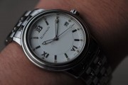 ¥26000 宝珀/Blancpain 领袖系列2100-1127-71    自动机械机芯  精钢38毫米表径  刻度自然氧化成小米的颜色  很耐看 未来市场可期 专柜价73000  现在好价出