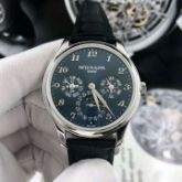 Patek Philippe 百达翡丽超级复杂功能系列5327G白金蓝面万年历 完美品相单表2017年巴塞尔表展最新款