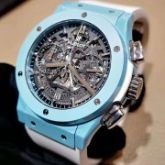 HUBLOT H525.EX.0179.RW.CAP18  宇舶镂空  阿布扎比蓝  帅了