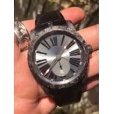 ROGER DUBUIS 罗杰杜彼 EX0509、碳纤维42mm自动机械小秒针男表全套