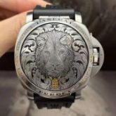 沛‌纳海‌panerai 全球限量100只‌第​98只限量珍‌藏版 PAM00152 寓意深‌刻 狮子万‌兽之​王 象征​勇猛、力‌量和坚强！