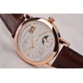 朗格1月相 A. Lange & Sohne 朗格109.032  18K玫瑰金表壳及表扣 口径38.5MM