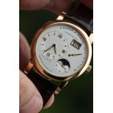 朗格 LANGE 1号系列109.032 18k玫瑰金材质 手动机械 38.5mm  2011年全套 专柜售价332000 现货好价