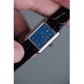 ​Jaeger-LeCoultre 积家女士腕表，18K白金材质表壳，搭载积家17钻手动机械机芯，表径19×26毫米，表扣非原装！单表无附件！刚做好机芯保养